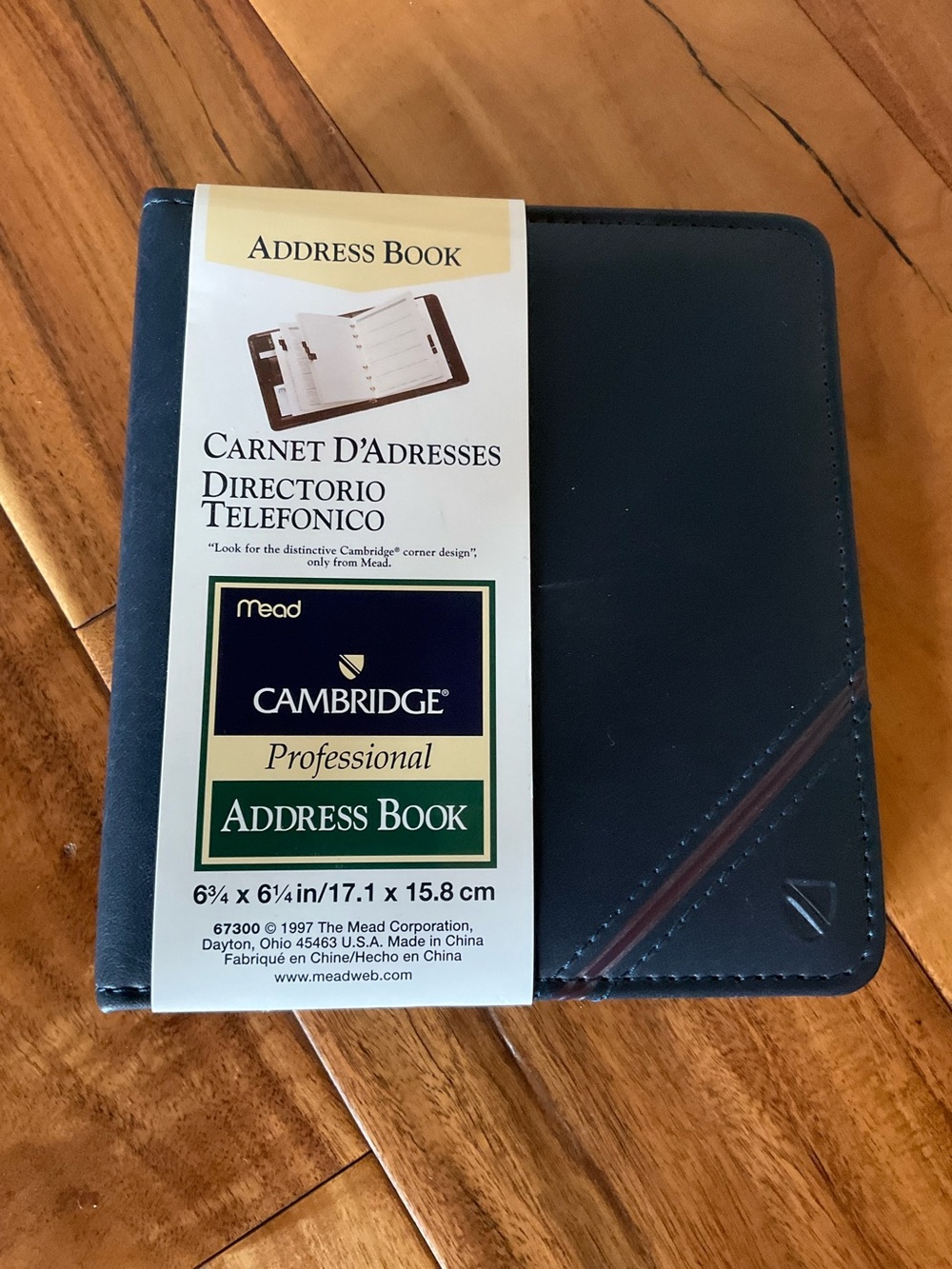✔️ New Vintage 1997 Cambridge Professional Address Book